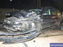 Tragiczny wypadek na trasie Olsztyn-Morąg Tragiczny wypadek na trasie Olsztyn-Morąg