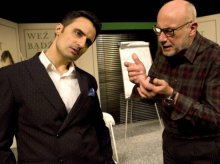 Machalica i Borowski na deskach Teatru Jaracza Machalica i Borowski na deskach Teatru Jaracza