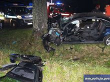 Wypadki na drogach Warmii i Mazur. Zginął 18-latek Wypadki na drogach Warmii i Mazur. Zginął 18-latek