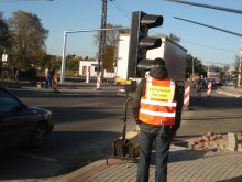 Pijani kierowali ruchem przy budowie obwodnicy Olsztyna Pijani kierowali ruchem przy budowie obwodnicy Olsztyna