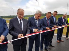 Odcinek S7 Nidzica-Napierki otwarty Odcinek S7 Nidzica-Napierki otwarty