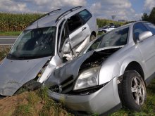 Poważny wypadek na trasie Lidzbark-Działdowo Poważny wypadek na trasie Lidzbark-Działdowo