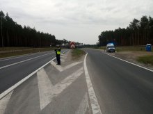 Kaskadowy pomiar prędkości. Olsztyńska drogówka w trasie Kaskadowy pomiar prędkości. Olsztyńska drogówka w trasie