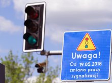 Zmiany programu pracy sygnalizacji na kolejnych skrzyżowaniach Zmiany programu pracy sygnalizacji na kolejnych skrzyżowaniach