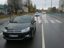 Kolejny wypadek na pasach. Pieszy w szpitalu Kolejny wypadek na pasach. Pieszy w szpitalu