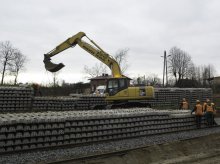 Ważna inwestycja kolejowa na trasie Szczytno-Ełk. Nowe perony już nabierają kształtu Ważna inwestycja kolejowa na trasie Szczytno-Ełk. Nowe perony już nabierają kształtu