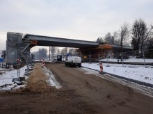 Wiadukt w Ostródzie później niż zakładano. Wykonawca wciąż na terenie budowy Wiadukt w Ostródzie później niż zakładano. Wykonawca wciąż na terenie budowy