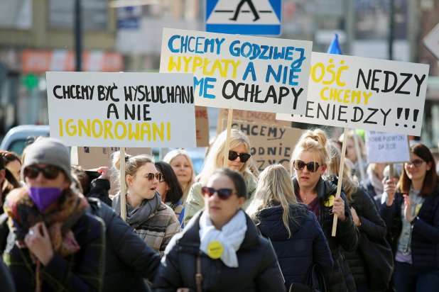 Kolejny Protest Urz Dnik W W Olsztynie Chcemy Olsztyn