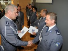 Policjanci świętowali Policjanci świętowali