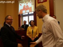 Stypendia sportowe rozdane Stypendia sportowe rozdane