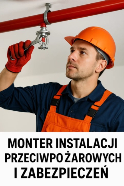 Monter Instalacji Przeciwpożarowych i Zabezpieczeń 