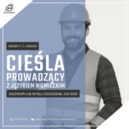 CIEŚLA PROWADZĄCY Z JĘZYKIEM NIEMIECKIM - Praca w Niemczech / Lingen (Budowa Stacji Wodoru)