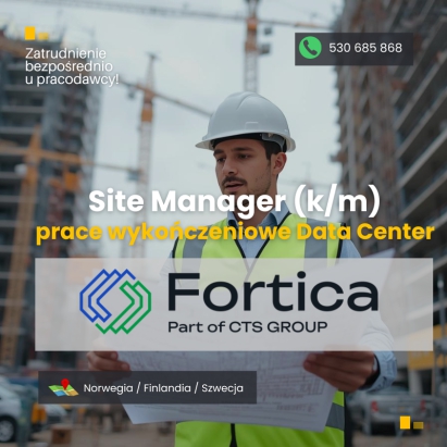Site Manager / Kierownik robót (K/M)