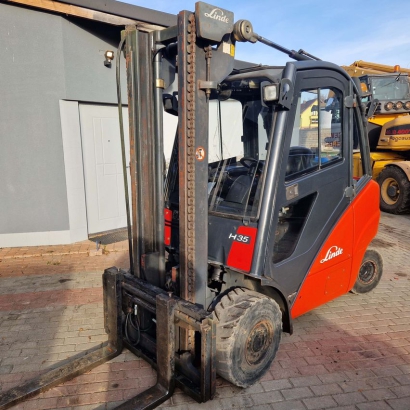 Wózek widłowy Linde wynajem, sprzedaż, serwis wózków widłowych