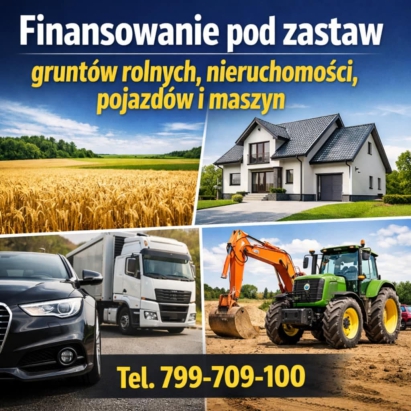 Szybkie finansowanie pod zastaw - sprawdzone rozwiązanie 