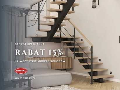 Nowy Rok, Nowe Schody. Zacznij styczeń z rabatem 15% w Rintal