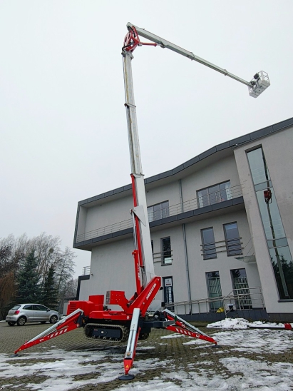 Wynajem podnośnika koszowego 25m – Olsztyn i okolice