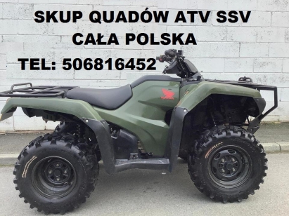SKUP QUADÓW QUAD QUADY ATV BUGGY UTV SSV