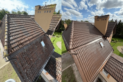 ✨ Czyszczenie elewacji, kostki brukowej oraz mycie i malowanie dachów - PALCZYŃSKIMYJE ✨