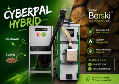 KOCIOŁ BERSKI CYBERPAL HYBRID 18 kW 