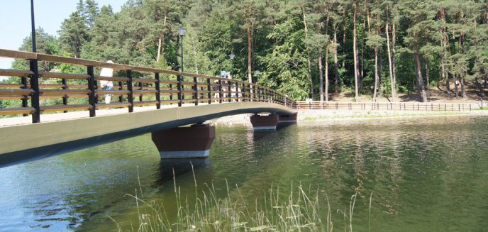 Nową ścieżką rowerową nad Jezioro Długie