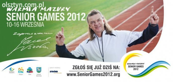 Znany Olimpijczyk wspiera sportowe zmagania seniorów