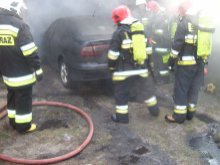 Kolejne auta spłonęły w  Olsztynie