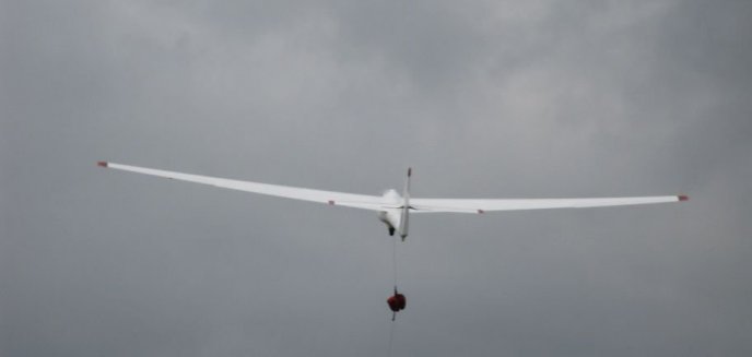 Szybowiec runął w pobliżu lotniska Dajtki. Pilot nie żyje