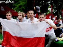 Tak olsztynianie kibicowali Polskiej reprezentacji - film