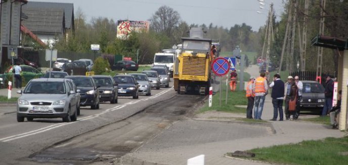 Drogowcy ponownie sprawdzają drogę z Olsztyna do Dywit