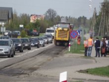 Drogowcy ponownie sprawdzają drogę z Olsztyna do Dywit