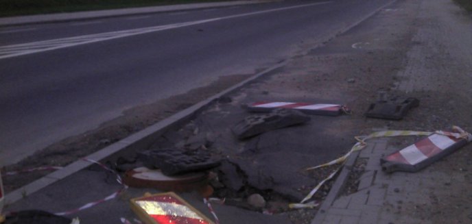 Ogromna wyrwa na drodze rowerowej. Rowerzyści tracą cierpliwość