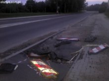 Ogromna wyrwa na drodze rowerowej. Rowerzyści tracą cierpliwość