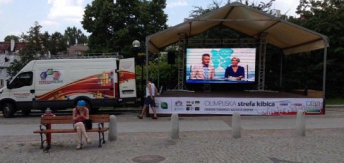 Olimpijska Strefa Kibica na Targu Rybnym