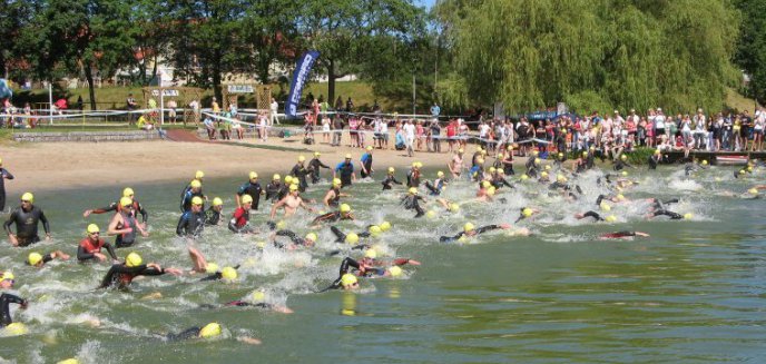 Triathlonowe zmagania w Ełku