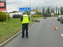 Tragedia w Olsztynie - zginął motocyklista