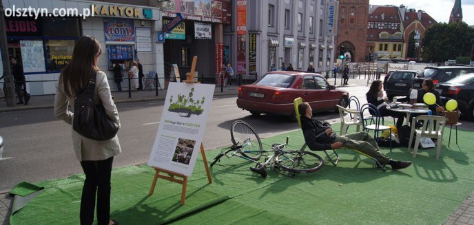 Parking Day po raz drugi w Olsztynie - zobacz zdjęcia