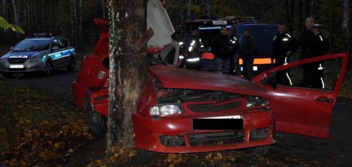 Tragiczny wypadek koło Działdowa. Zginął 18-letni kierowca