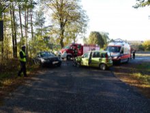 Wypadek w Wonnie. Pięć osób rannych