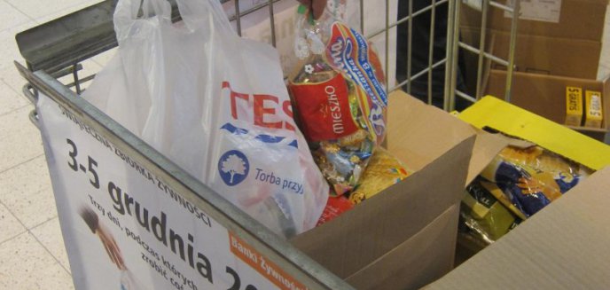 Weekendowa zbiórka żywności w Tesco