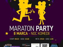 Maraton Party - Noc Komedii w Heliosie. Mamy wejściówki!