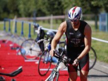 Maciej Dowbor kolejnym uczestnikiem zawodów triathlonowych w Olsztynie