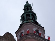 Biało-czerwony ratusz