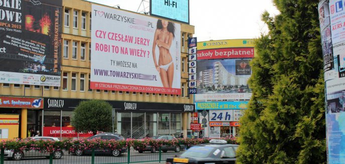 Czy reklamowa pstrokacizna przestanie szpecić Olsztyn? Niekoniecznie