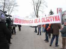 Przejadą szlakiem planowanej obwodnicy Olsztyna