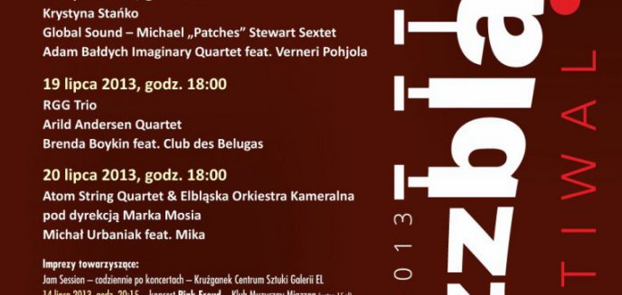 Święto jazzu w Elblągu