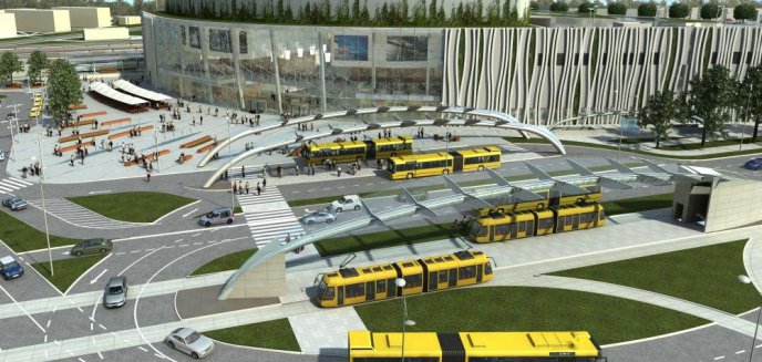 Coraz bliżej budowy centrum komunikacyjnego z galerią handlową w Olsztynie