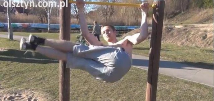 Oni nie potrzebują fitness clubu, czyli Street Workout Olsztyn