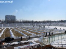 Nowe oświetlenie starego stadionu