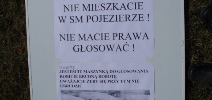Olsztyńscy spółdzielcy ukarani za happening pod Agorą